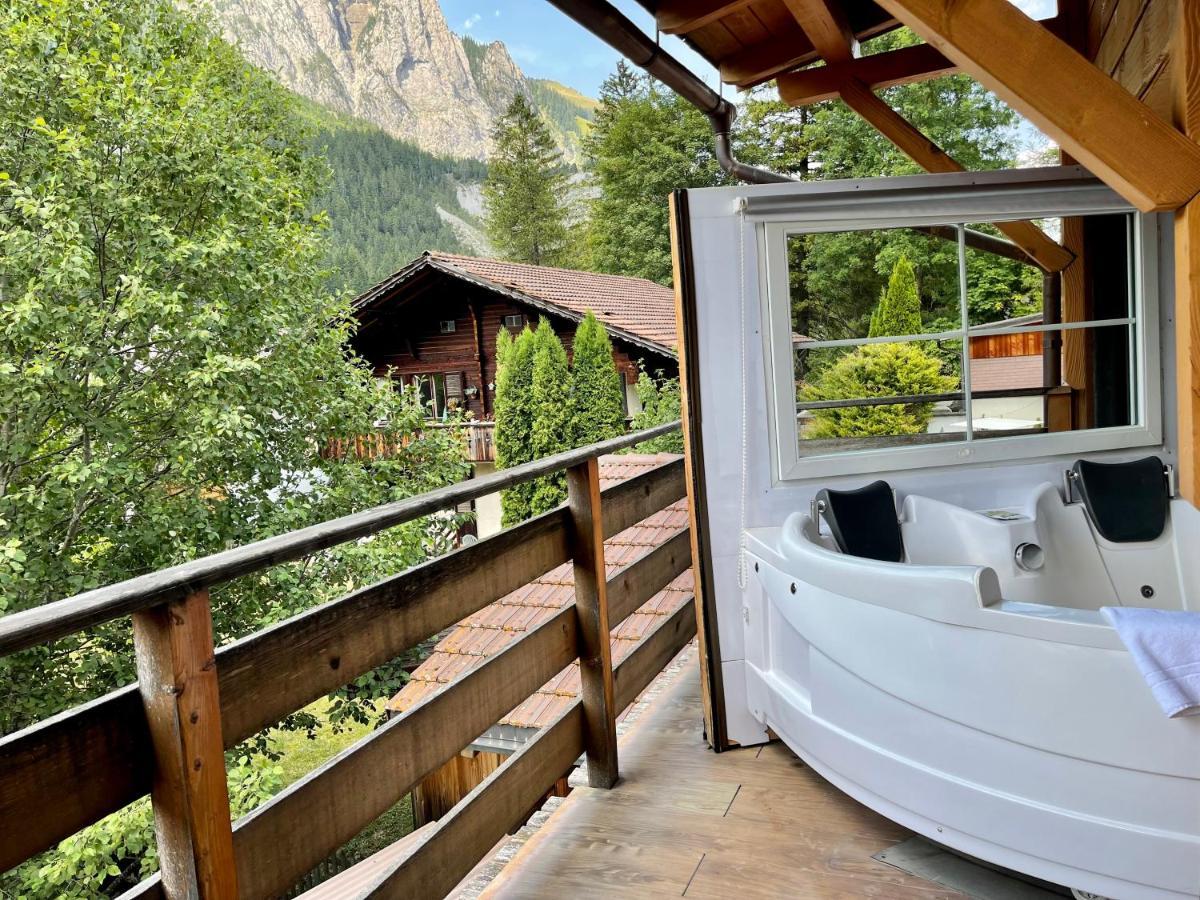 Chalet Hotel Adler Ag Kandersteg Exterior photo