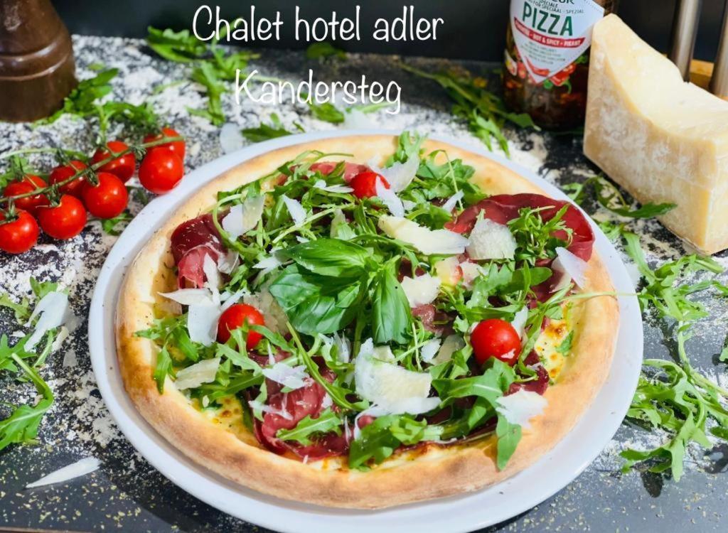 Chalet Hotel Adler Ag Kandersteg Exterior photo
